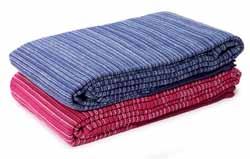 900 Linha de têxtil India 100% algodão, cores azul, laranja