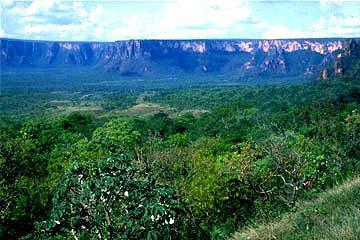 dobradas Planalto central /cristalino