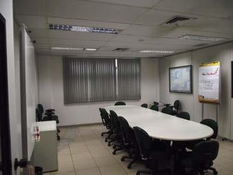 Figura 24: Fotos da sala de reunião após a instalação das lâmpadas de LED tubulares 3.5.