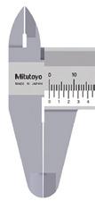 Paquímetros Paquímetros Universais (Com Nônio) Orelhas para medição interna Faces para medição interna Parafuso trava Escala principal Faces de medição de profundidade Bicos de medição externa Cursor