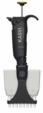 Embalagem contém: 01 Micropipeta Kasvi Premium Black; 01 Chave de Calibração; 01 Certificado de Calibração¹; 01 Manual de Instruções. ¹Micropipeta calibrada pelo fabricante.