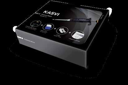 Embalagem contém: 01 Micropipeta Kasvi Premium Black; 01 Chave de Calibração; 01 Espaçador Ejetor para Ponteiras Curtas¹; 01