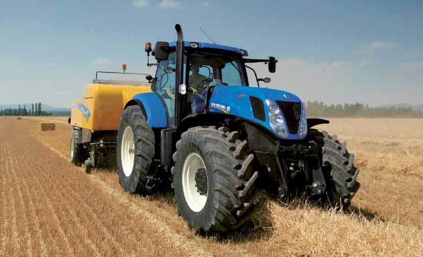 10 11 SISTEMA AUTOMÁTICO DE DIREÇÃO INTELLISTEER. A série T7 pode ser considerada um sistema totalmente integrado de Direção Automática IntelliSteer, projetado e desenvolvido pela New Holland.