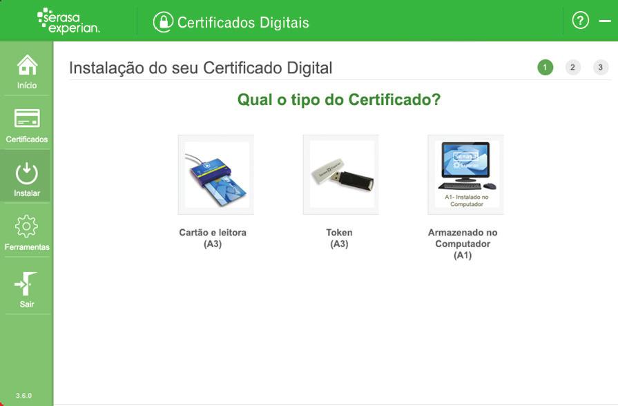 Manual do Assistente do Certificado Digital 14 Instalação do Certificado