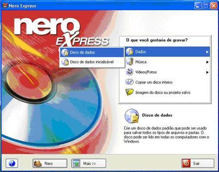 COMO GRAVAR CD S COM O NERO EXPRESS Escolha uma