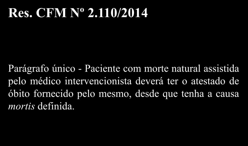 Res. CFM Nº 2.