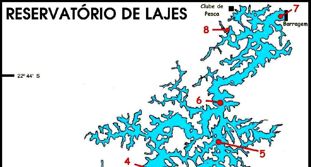 Com relação ao reservatório de Lajes, as análises de qualidade da água tiveram como base os dados de monitoramento da UNIRIO em