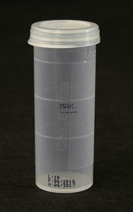 2) Frascos para análise de contagem bacteriana total (CBT) em kit contendo 6 frascos.
