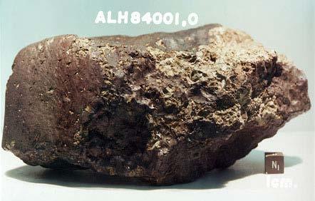 O caso do meteorito ALH84001