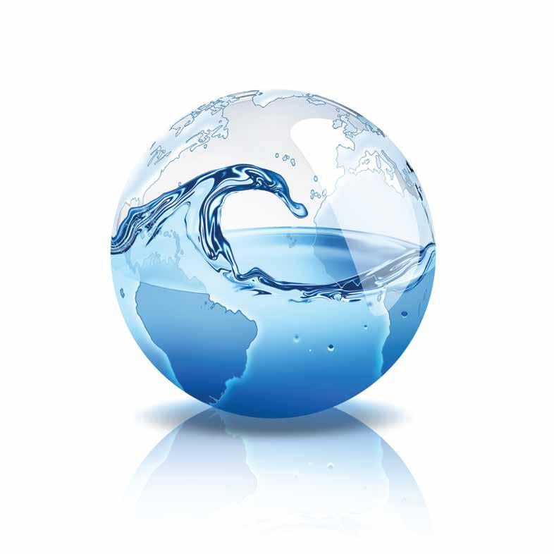 ÁGUA, NOSSO MAIOR BEM A água é um recurso ambiental e social de grande importância para o mundo todo.