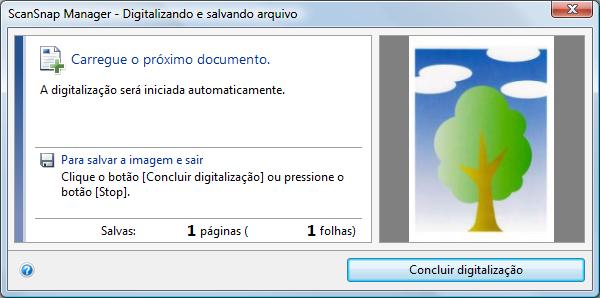 Usando o ScanSnap de várias formas (Windows) 6. Insira paralelamente a margem com a listra preta e branca no Compartimento de alimentação do ScanSnap com a frente virada para cima.