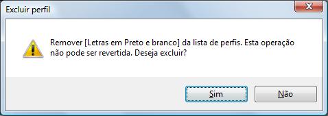 Caso não seja possível selecionar o [Gerenciamento de perfis] no Menu do botão direito, desmarque a caixa [Usar o Quick menu] na janela de configurações do ScanSnap.