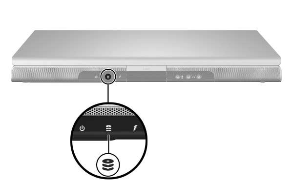 Actualizações e substituições de hardware Unidades Adicionar unidades ao sistema O disco rígido interno e a unidade óptica são recursos padrão do notebook.