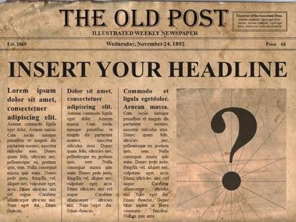 uma breve história Não se sabe ao certo a origem exata do jornalismo e qual foi o primeiro jornal do mundo, mas os historiadores