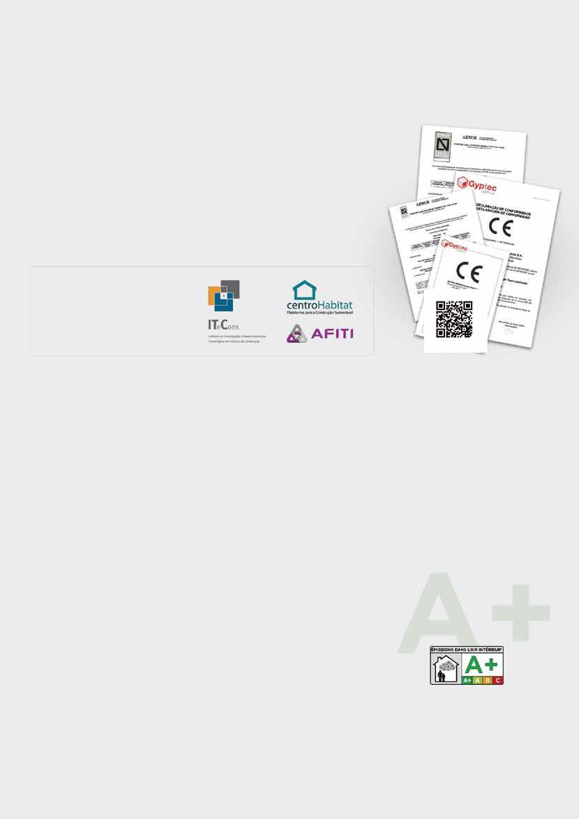 A SUA OBRA MERECE O MELHOR QUALIDADE COMPROVADA A Gyptec Ibérica tem como principal objetivo responder às necessidades dos seus clientes, assegurando a melhor prestação de serviços e fabricação de