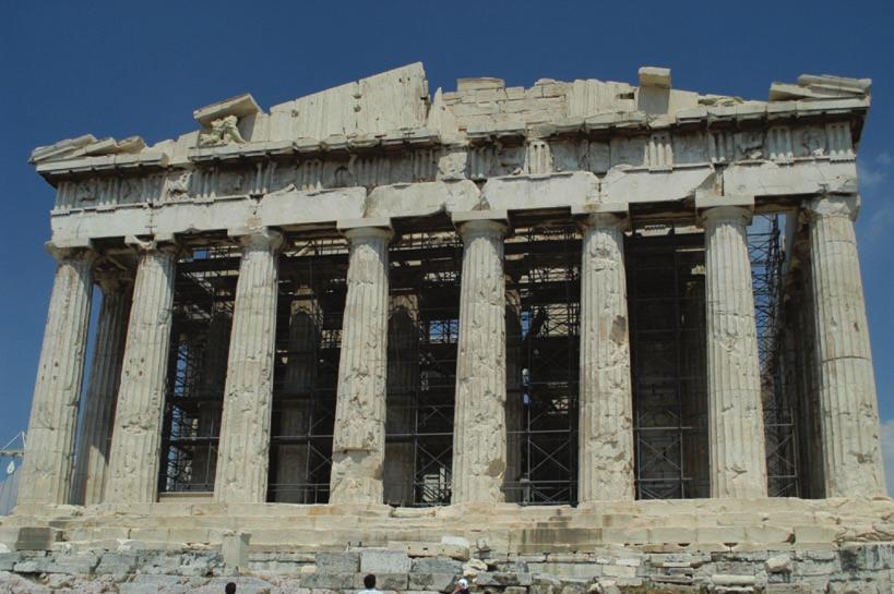 QUANDO SURGE A RAZÃO Foto: Tim Rogers Aula 1 Os fundamentos da Psicologia Fonte: www.sxc.hu Figura 1.3: Parthenon, templo em homenagem à deusa Atena, construído por volta do século VI a.c., na Grécia.