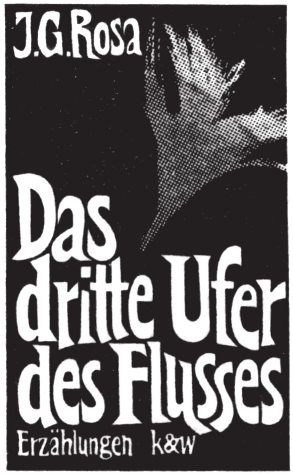 Capa da edição alemã de Primeiras Estórias à qual deu título o conto A