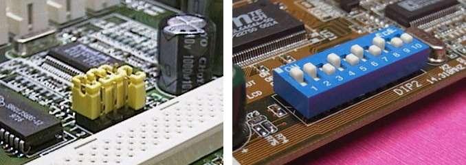 3-14 CPU (ou em qualquer outro tipo de placa), fazendo assim, um contato elétrico entre esses dois pinos.