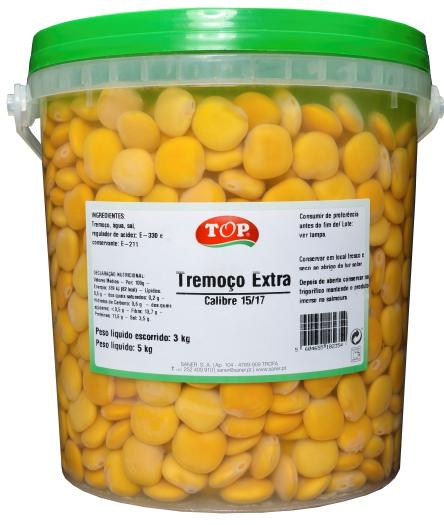 Tremoço Frasco 13/15 235 grs