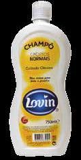 802329 12 30 30 802328 12 30 30 Champô LOVIN Anti-caspa 750 ml 50455830125 Champô LOVIN Clássico