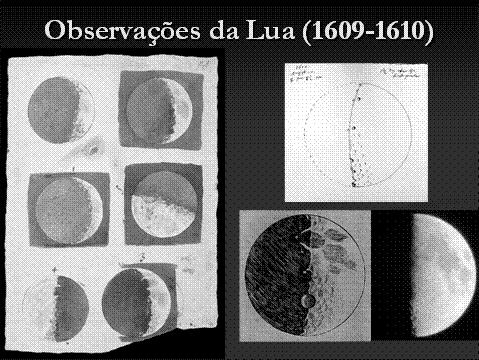 Até então, a ciência era dominada pelos ensinamentos aristotélico, segundo o qual todos os corpos celestes, inclusive a Lua, eram esferas lisas livres de imperfeições.