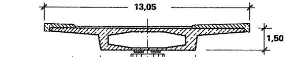 57) ainda afirma: A viga T é uma forma de seção transversal muito apropriada para concreto armado e para protensão parcial, especialmente quando se tiver de absorver momentos fletores positivos.