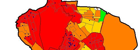tabela 52 distribuição das usuárias da CPPM por bairros da zona leste de João Pessoa, 2009 beneficiárias densidade populacional zona leste CCPM N % N % AEROCLUBE