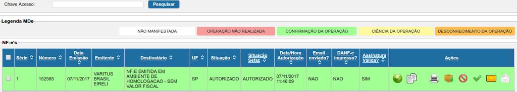 7. Carta de Correção Você poderá sanar erros em campos específicos da NF-e por meio de Carta de Correção Eletrônica - CC-e, desde que o erro não esteja relacionado com: 1 - as variáveis que