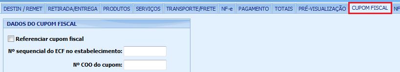 Para informar a chave do XML, poderá digitar o número da chave no campo INFORME A CHAVE DA NF-E REFERENCIADA e clicar no botão SALVAR.