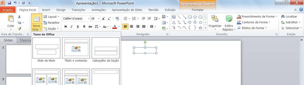 office > Microsoft PowerPoint 2007 ou 2010.