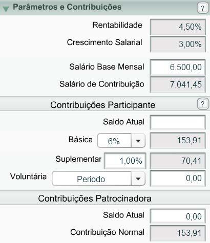 pessoais Inserir dados O