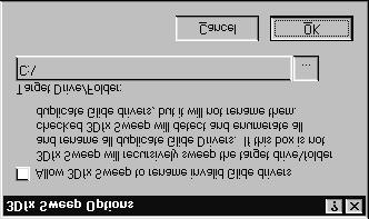 4.1 3Dfx Sweep Alguns jogos utilizam controladores 3Dfx obsoletos. Estes controladores antigos são para utilizar com as primeiras placas 3Dfx.