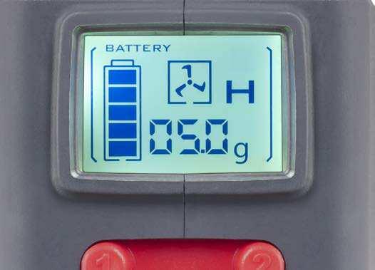 Essa ferramenta exclusiva apresenta um projeto durável e ergonômico com uma base de três pontos para conforto e conveniência do operador e uma bateria de íons de lítio de a 20 volts para uma vida