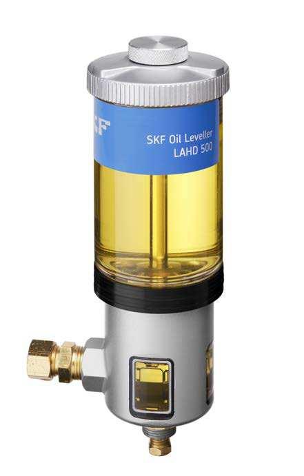 Inspeção e distribuição de óleo Ajuste automático para ótimo nível de óleo de lubrificação Série de niveladores de Óleo SKF