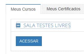 Clique sobre o nome da disciplina, o link