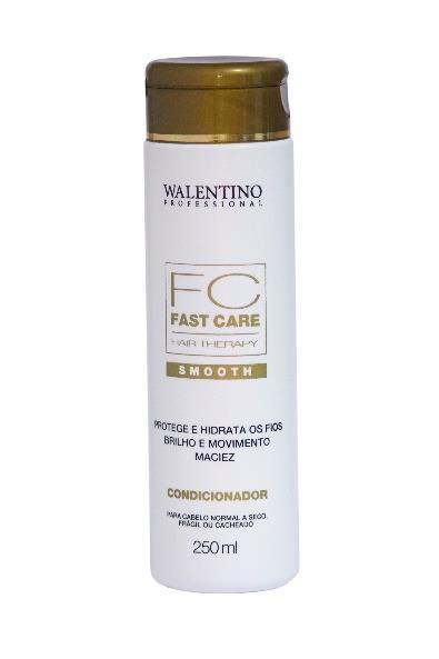 LINHA FC FAST CARE SMOOTH Linha FC Smooth possui uma concentração rica de aminoácidos em seus ingredientes que permite um tratamento profundo, intenso e nutritivo, reduzindo as lesões causadas por