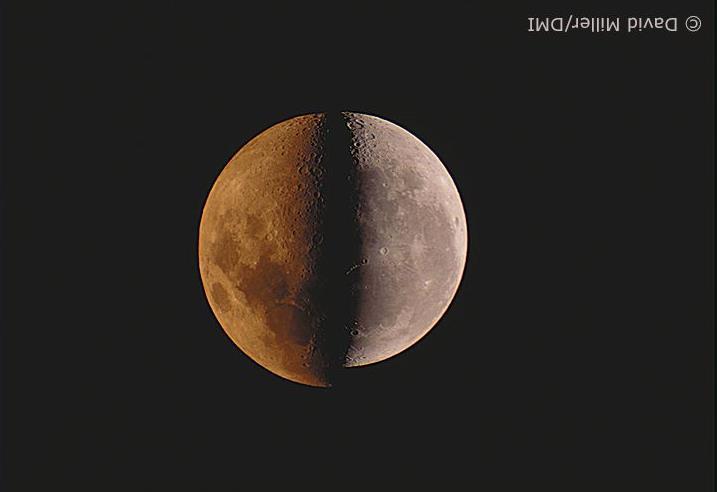 Variação do tamanho aparente da Lua devido a