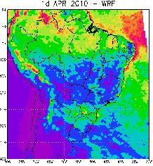 Apesar da pior performance do WRF nos campos espaciais da chuva (Figura 1 h -j), em algumas cidades o WRF foi melhor, o que foi o caso do Rio de Janeiro