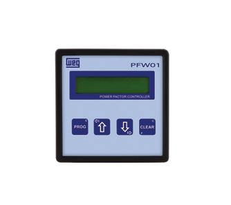 PFW01 Controldor Automático do Ftor de Potênci PFW01M06 PFW01M12 Ligção Delt Fse Fse Em instlções feits em delt, os sensores de tensão e corrente devem ser ligdos com defsgem de 90º.