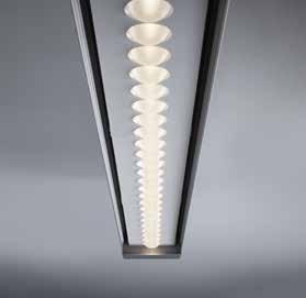 Iluminação LED de nível alto Linhas de iluminação com LED, especificamente projetadas para iluminação de nível alto Eficiente: elevada eficiência e