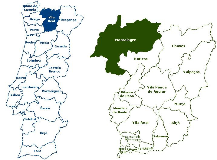 Figura nº 1 - Localização da área em