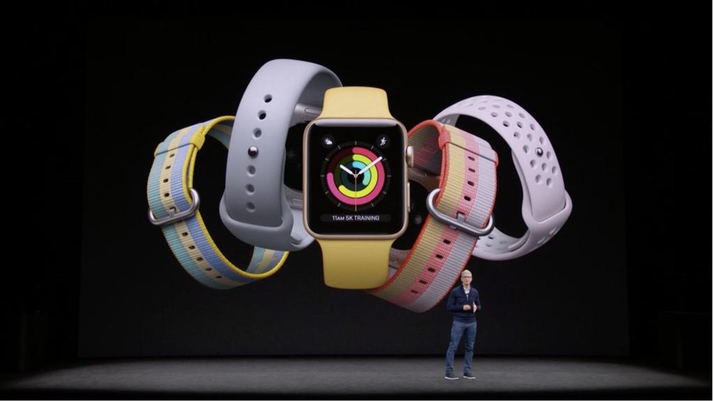 Depois desta breve introdução, o Apple Watch e todas as suas novas funcionalidades foram revelados. O relógio conta agora com um novo processador dual-core.