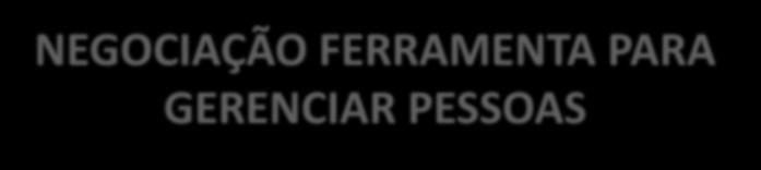 NEGOCIAÇÃO FERRAMENTA PARA GERENCIAR PESSOAS OLÁ PESSOAL, MUITO BOA NOITE... NOSSO ENCONTRO DE HOJE TERÁ DURAÇÃO DE 50 A 60 MINUTOS APROXIMADAMENTE. ANTES DE INICIARMOS VAMOS FAZER UNS TESTES.