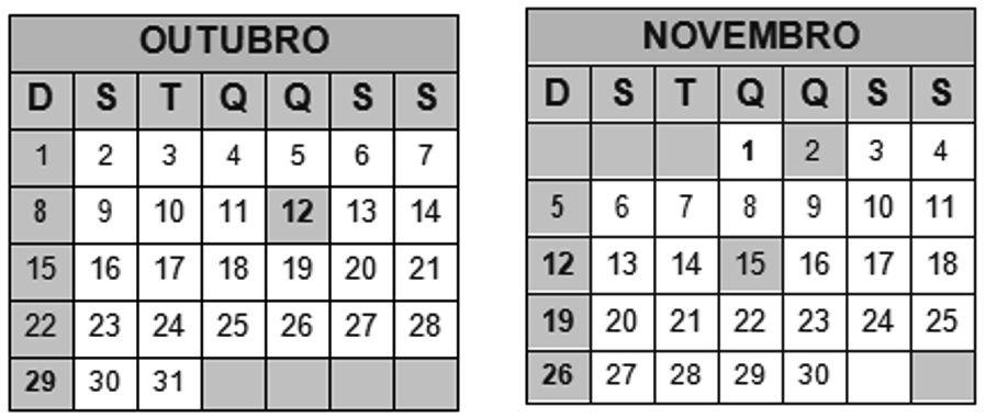 INFORMATIVO 6º ANO 6º ANO Disciplinas AVALIAÇÕES CONTÍNUAS AC AVALIAÇÕES GLOBAIS AG Gramática e Interpretação 25/10 Quarta-feira 17/11 Sexta-feira Matemática 27/10 Sexta-feira 20/11 Segunda-feira