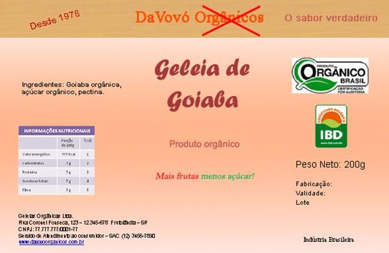 Sobre Marcas Próprias de propriedade de estabelecimentos não certificados, a Nota Técnica COAGRE n 005/2011 de 07/02/2011 estabelece que: O uso do selo SISORG e do termo Orgânico só poderão estar