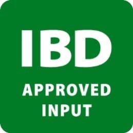 13. Instruções para uso do selo INSUMO APROVADO IBD O selo de INSUMO APROVADO somente pode ser utilizado em produtos