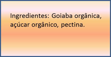 Lista de ingredientes Em produtos multi-ingredientes, todos os ingredientes devem ser listados, em ordem percentual decrescente e os ingredientes orgânicos devem ser identificados com a palavra