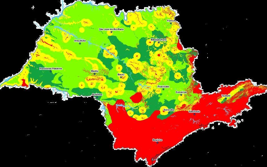 AGROECOLÓGICO DA CANA-DE-AÇÚCAR Estado de SP (2008) Brasil (2009) 63% da