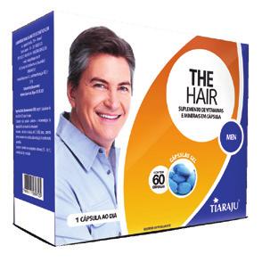 FÓRMULA EXCLUSIVA THE HAIR FÓRMULA EXCLUSIVA Sua formulação contém os nutrientes essenciais para manter seus cabelos fortes e brilhantes.