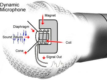 Figura : Diagrama de um microfone
